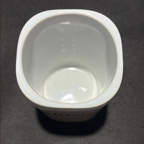 Shine White and Gold Bath Storage Cup - Picture 2 of 8